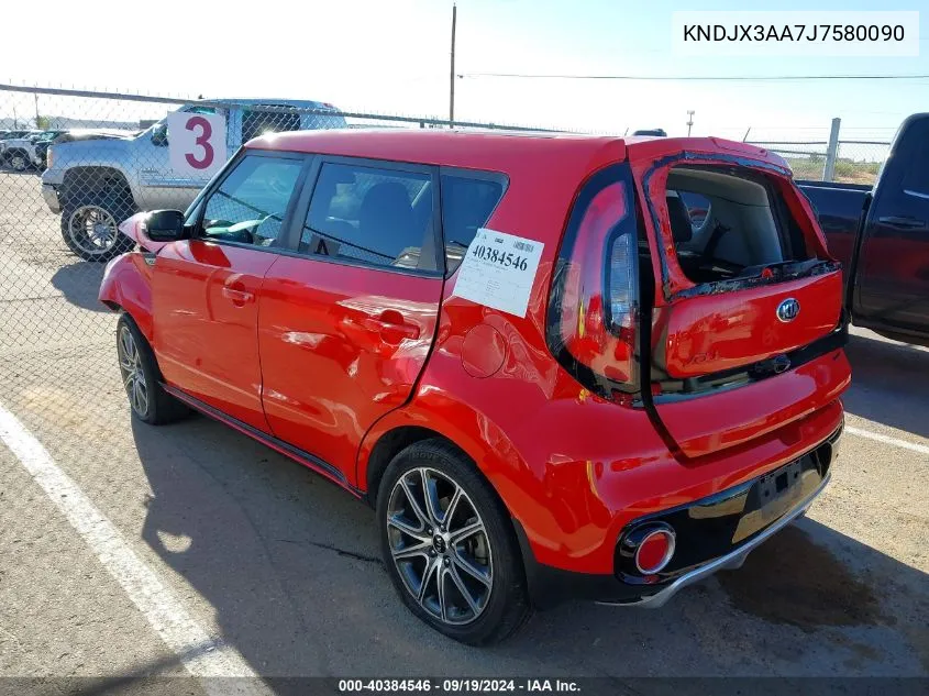 KNDJX3AA7J7580090 2018 Kia Soul !