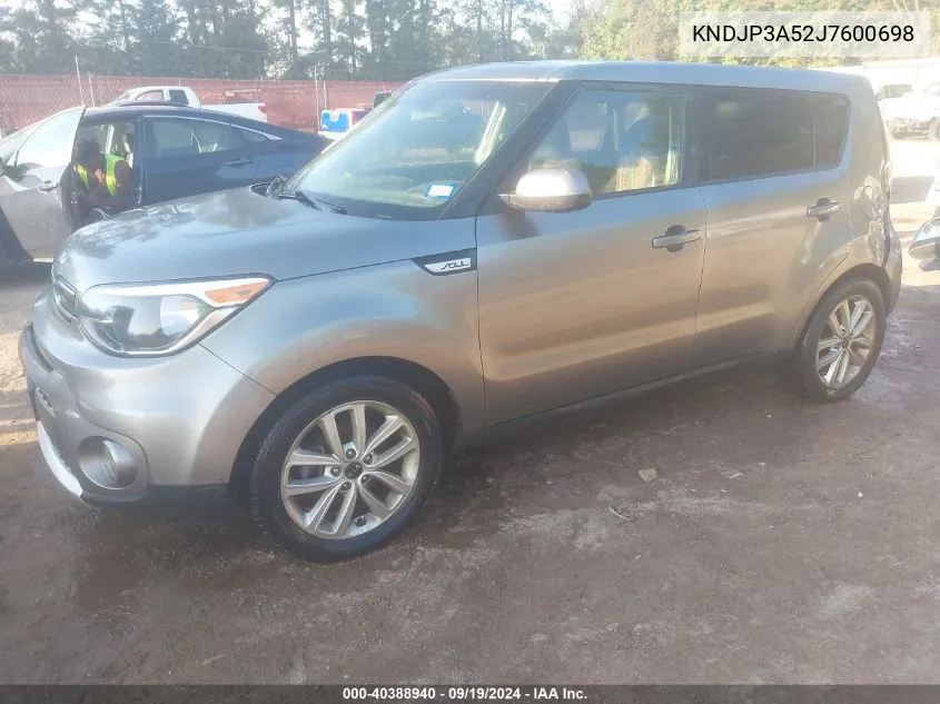 KNDJP3A52J7600698 2018 Kia Soul +