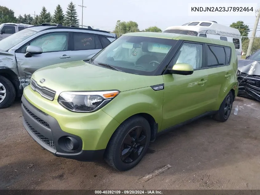 KNDJN2A23J7892464 2018 Kia Soul