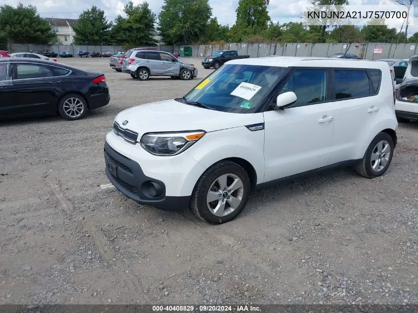 KNDJN2A21J7570700 2018 Kia Soul