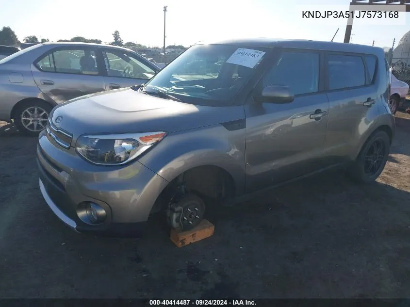 KNDJP3A51J7573168 2018 Kia Soul +