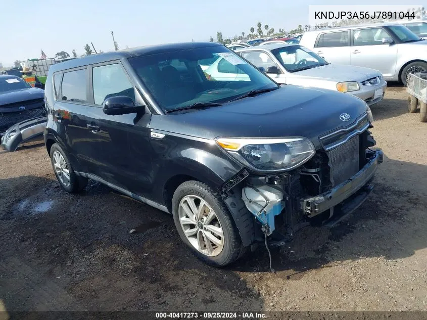 2018 Kia Soul + VIN: KNDJP3A56J7891044 Lot: 40417273