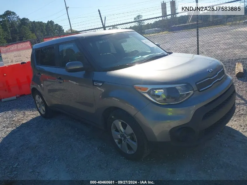 2018 Kia Soul VIN: KNDJN2A25J7583885 Lot: 40460681