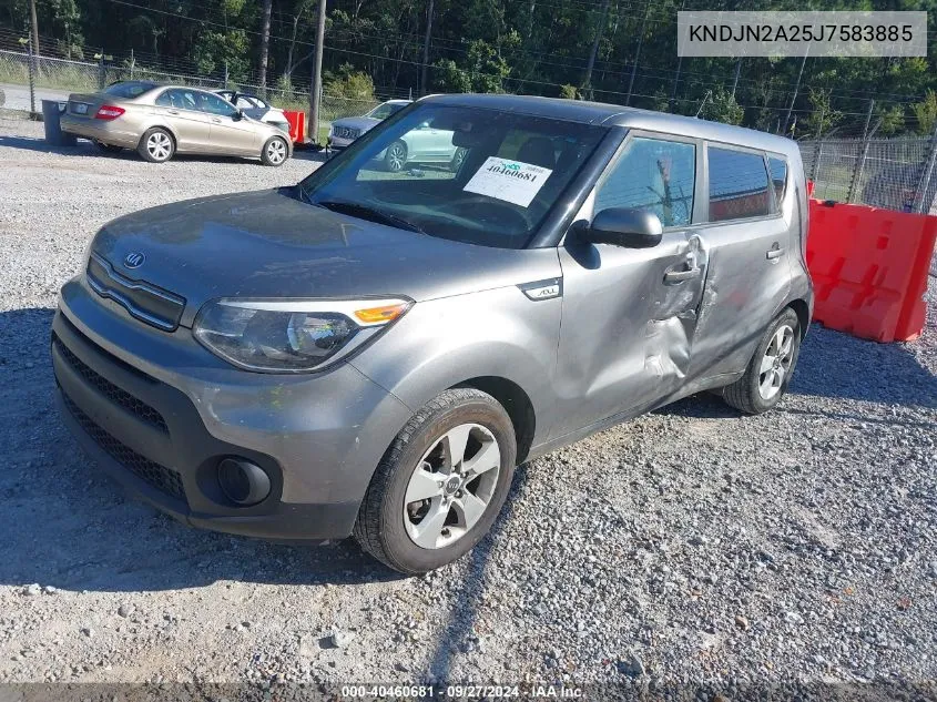 KNDJN2A25J7583885 2018 Kia Soul