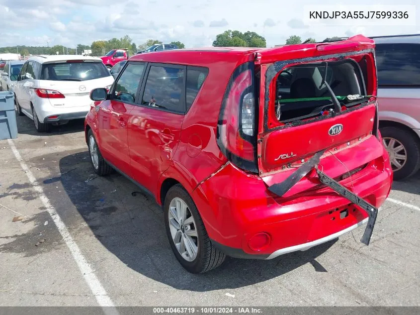 KNDJP3A55J7599336 2018 Kia Soul +