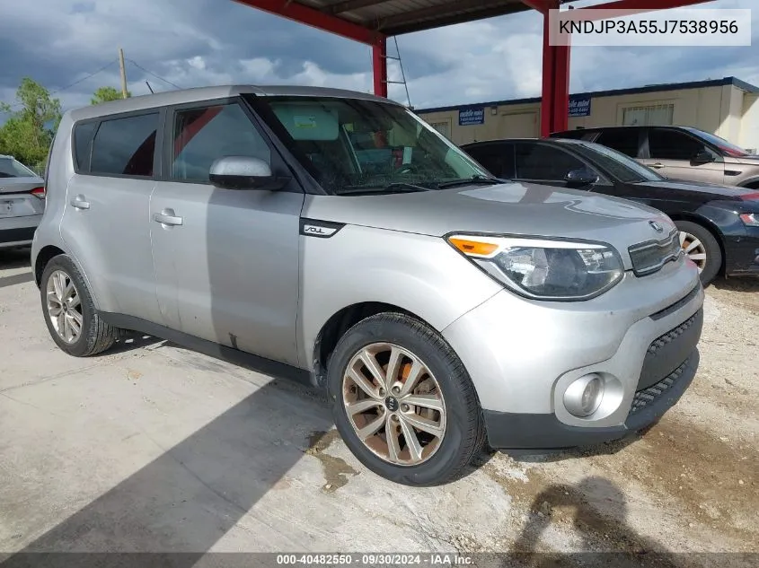 KNDJP3A55J7538956 2018 Kia Soul +