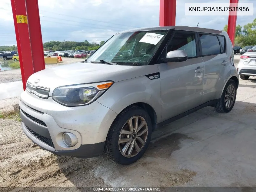 KNDJP3A55J7538956 2018 Kia Soul +