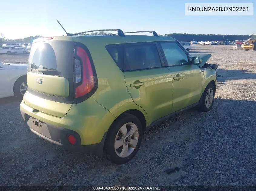 KNDJN2A28J7902261 2018 Kia Soul