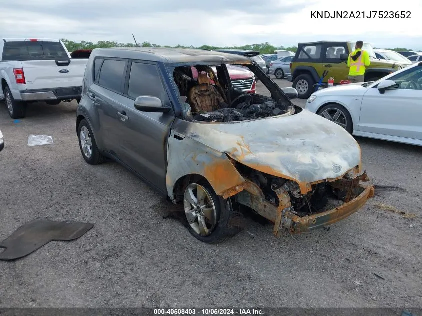 KNDJN2A21J7523652 2018 Kia Soul