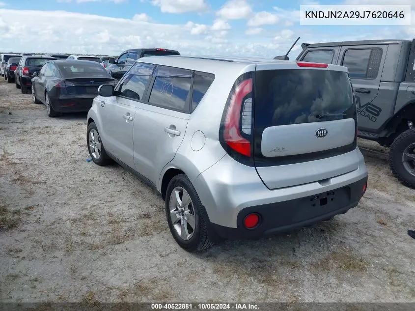 KNDJN2A29J7620646 2018 Kia Soul