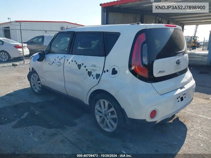 KNDJP3A52J7898900 2018 Kia Soul +