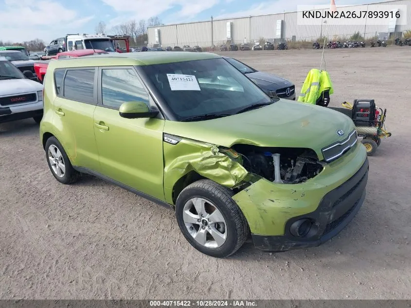 KNDJN2A26J7893916 2018 Kia Soul