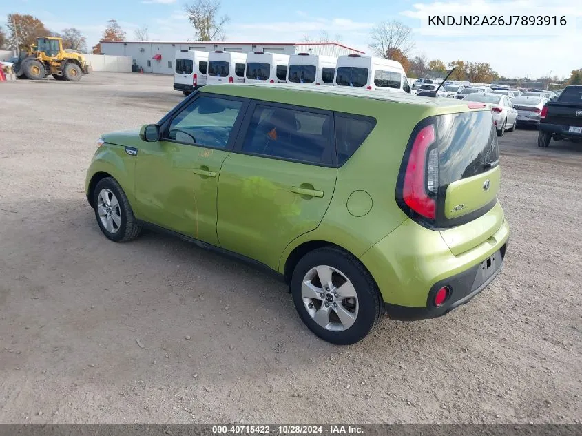 KNDJN2A26J7893916 2018 Kia Soul