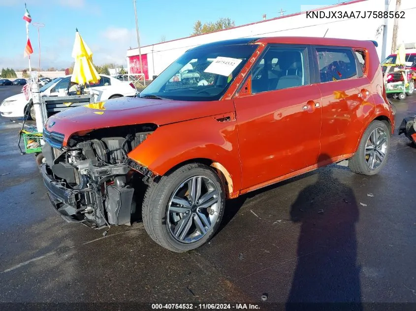 2018 Kia Soul ! VIN: KNDJX3AA7J7588562 Lot: 40754532