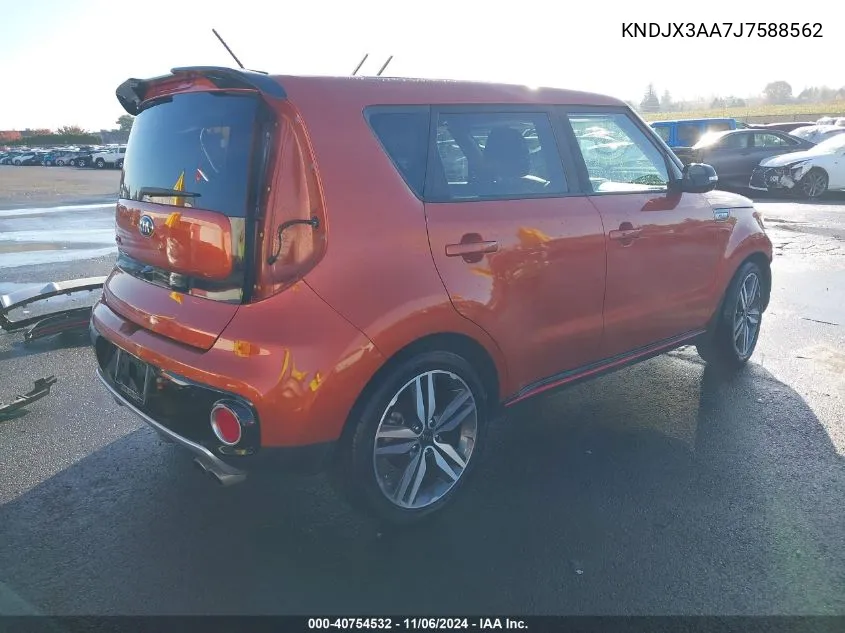 2018 Kia Soul ! VIN: KNDJX3AA7J7588562 Lot: 40754532