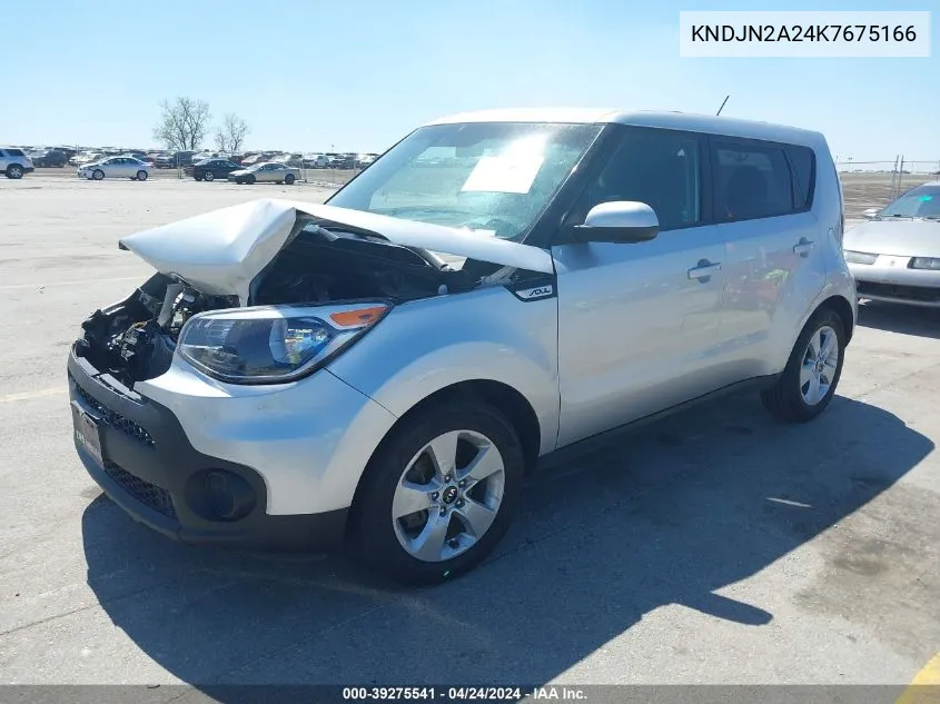 2019 Kia Soul VIN: KNDJN2A24K7675166 Lot: 39275541