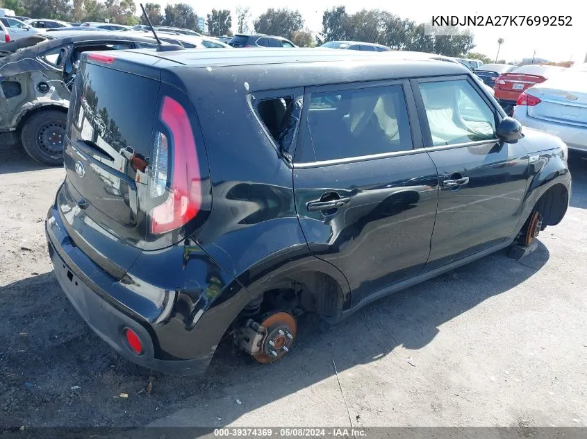 KNDJN2A27K7699252 2019 Kia Soul