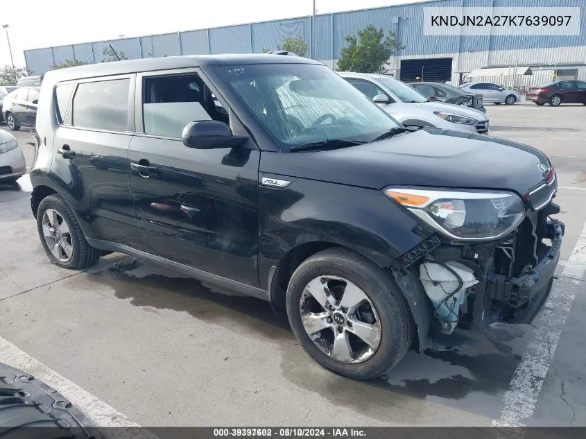 KNDJN2A27K7639097 2019 Kia Soul