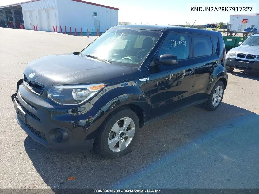 2019 Kia Soul VIN: KNDJN2A28K7917327 Lot: 39630709