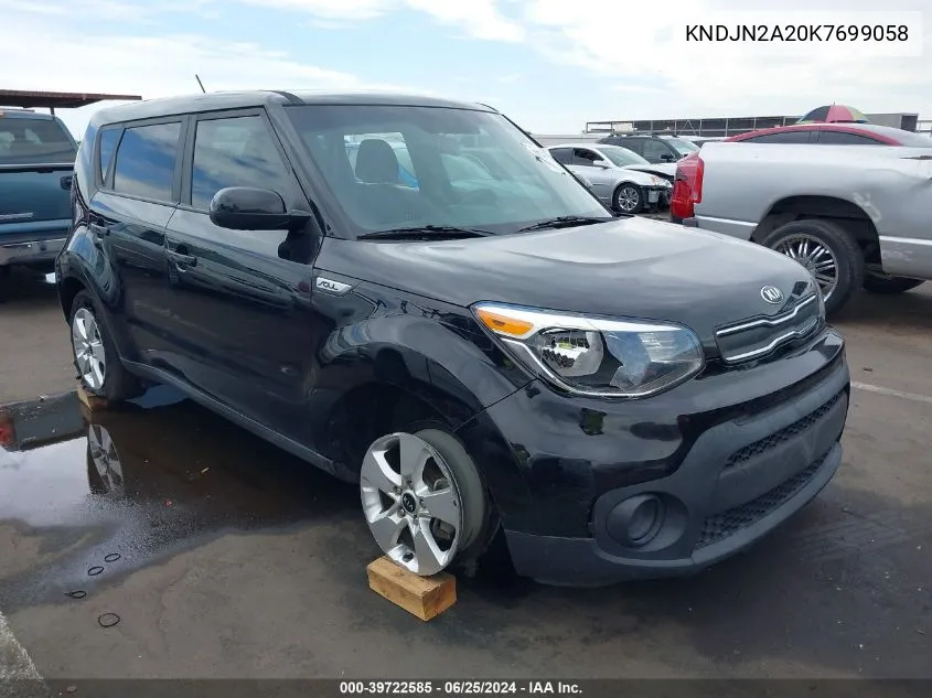 KNDJN2A20K7699058 2019 Kia Soul