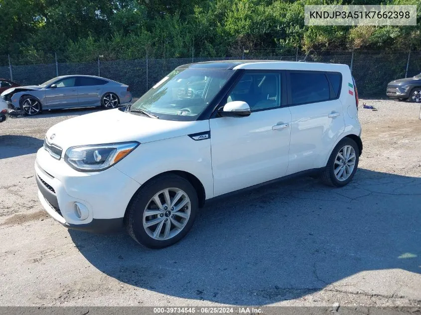 KNDJP3A51K7662398 2019 Kia Soul +