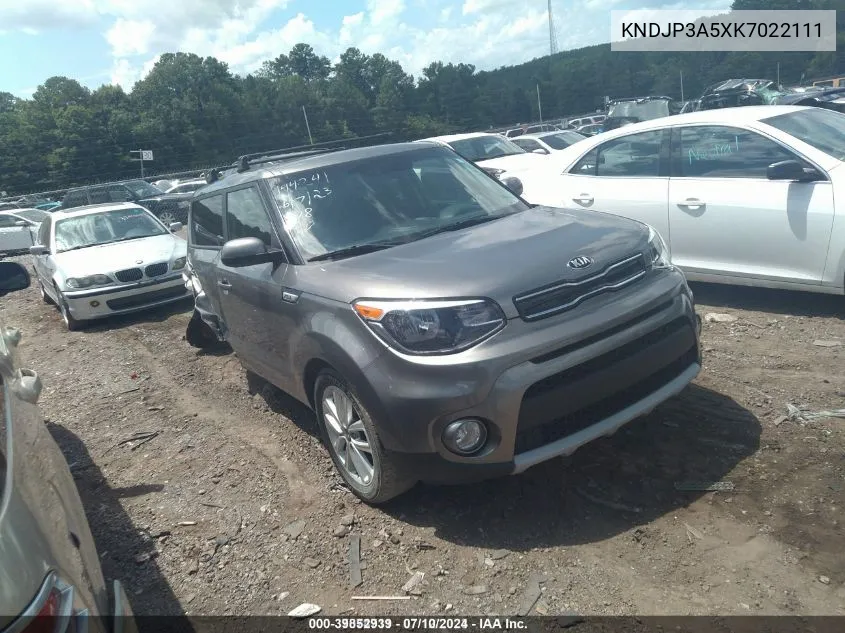 KNDJP3A5XK7022111 2019 Kia Soul +