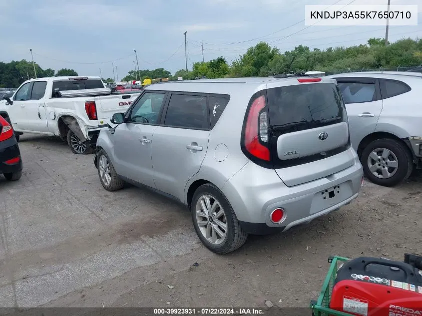 KNDJP3A55K7650710 2019 Kia Soul +