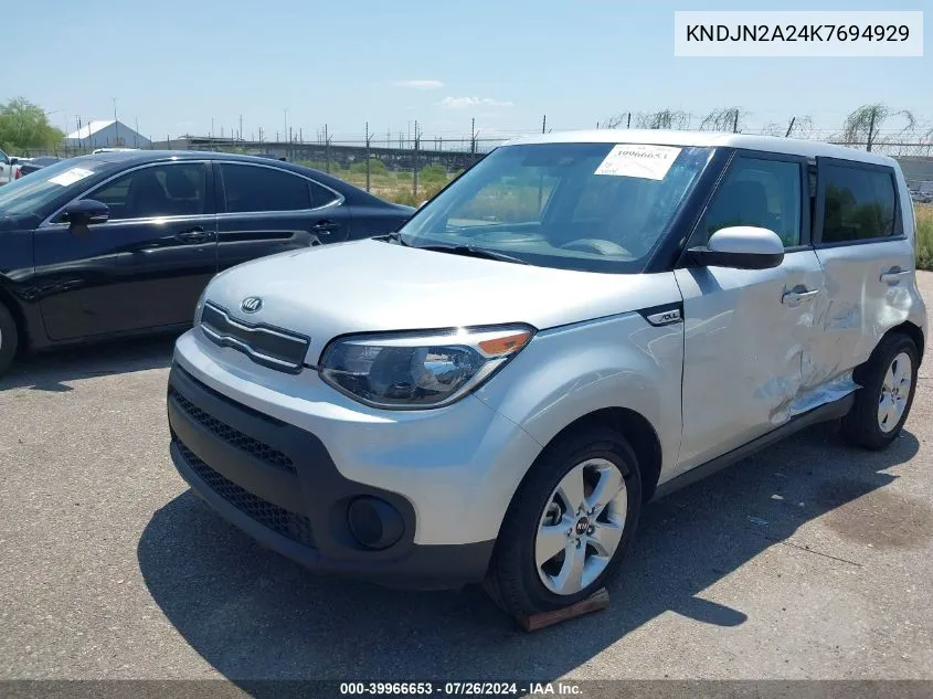 KNDJN2A24K7694929 2019 Kia Soul