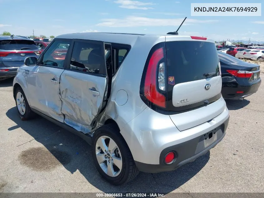 KNDJN2A24K7694929 2019 Kia Soul