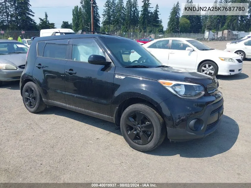 KNDJN2A25K7687780 2019 Kia Soul