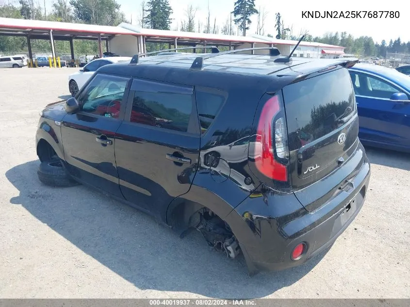 KNDJN2A25K7687780 2019 Kia Soul