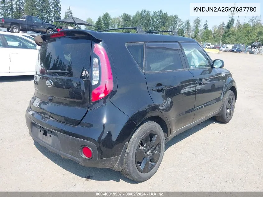 KNDJN2A25K7687780 2019 Kia Soul