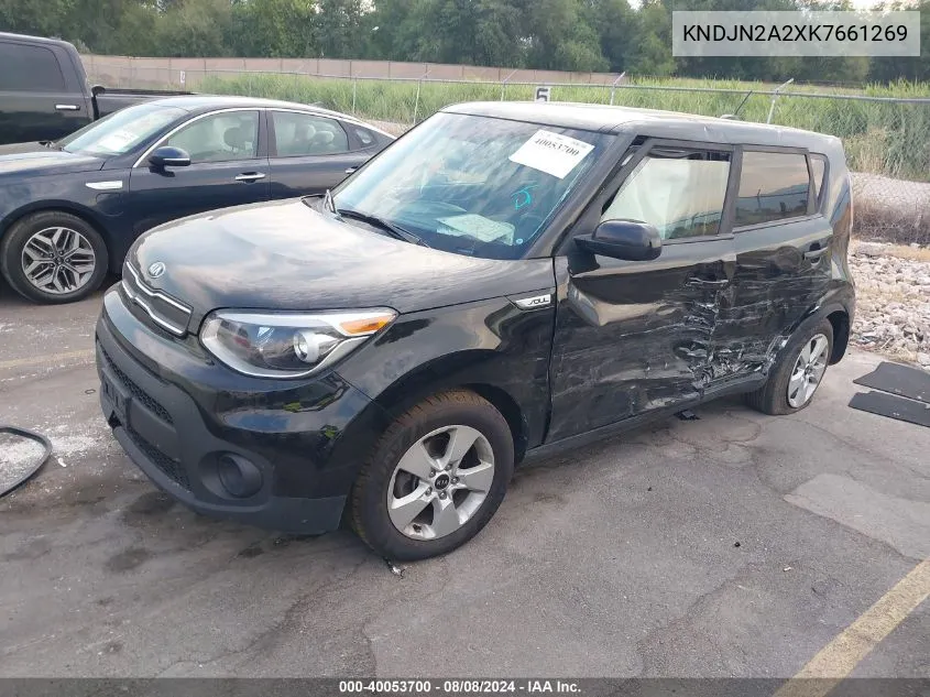 KNDJN2A2XK7661269 2019 Kia Soul