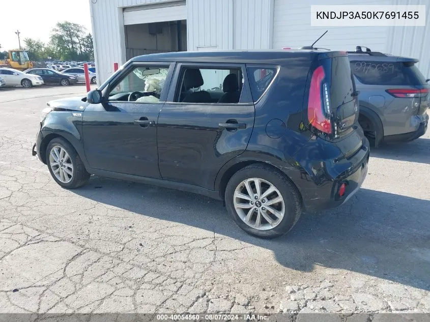 KNDJP3A50K7691455 2019 Kia Soul +