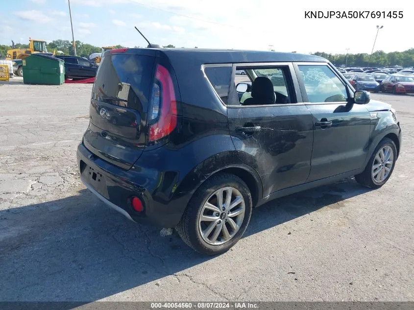 KNDJP3A50K7691455 2019 Kia Soul +