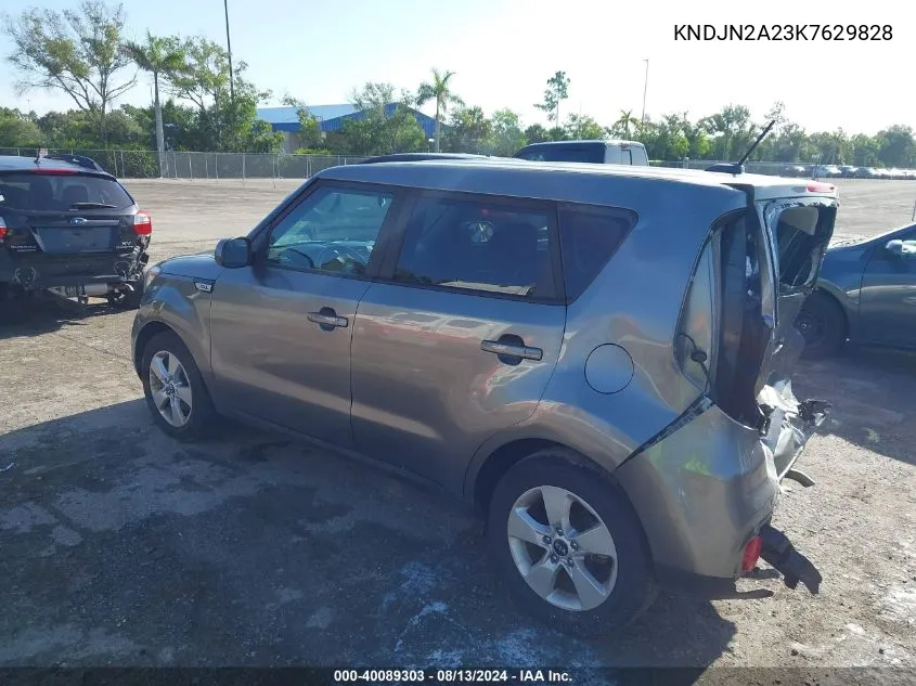 KNDJN2A23K7629828 2019 Kia Soul