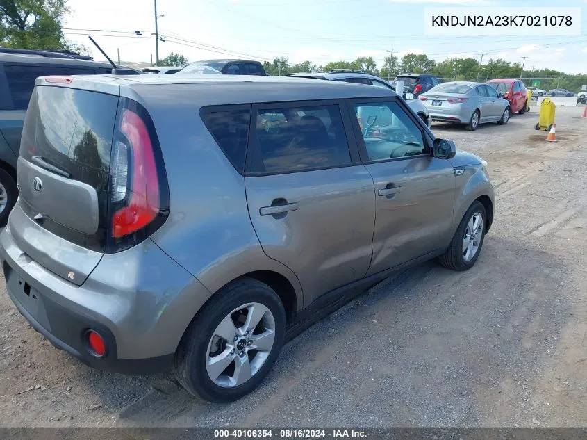 KNDJN2A23K7021078 2019 Kia Soul