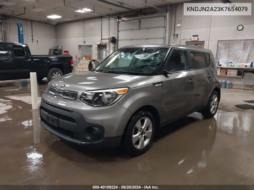 2019 Kia Soul VIN: KNDJN2A23K7654079 Lot: 40109224