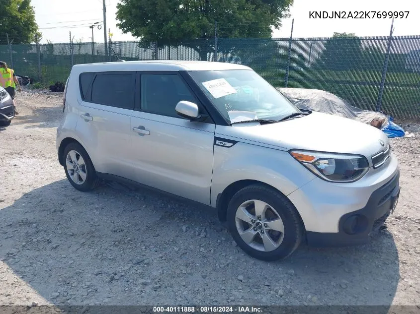 KNDJN2A22K7699997 2019 Kia Soul