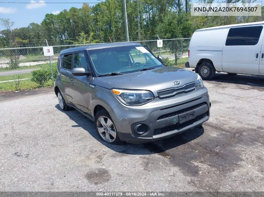 KNDJN2A20K7694507 2019 Kia Soul