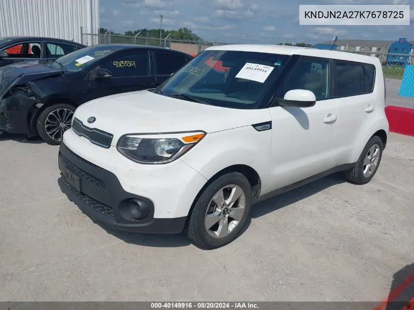 KNDJN2A27K7678725 2019 Kia Soul