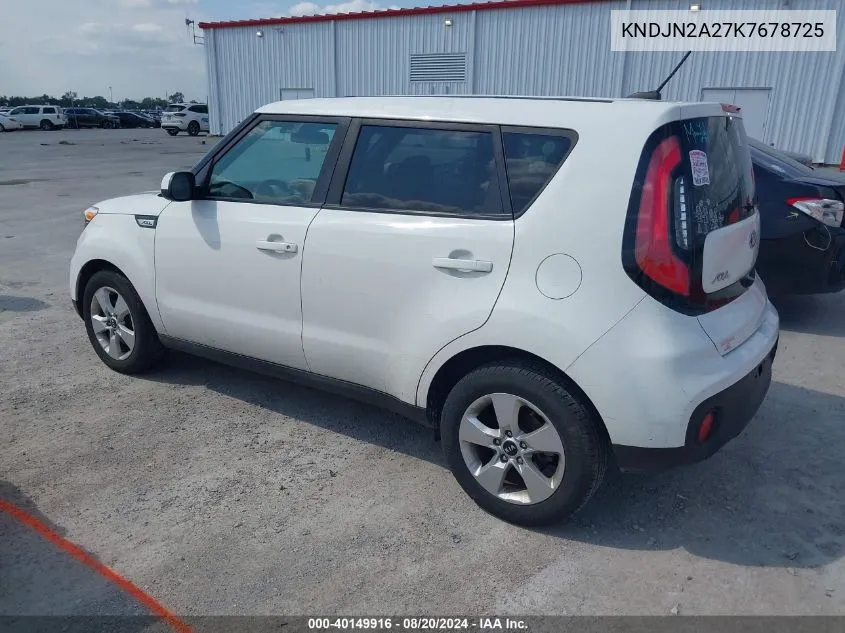 KNDJN2A27K7678725 2019 Kia Soul