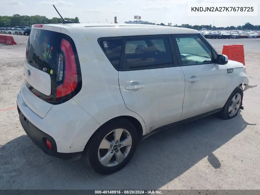 KNDJN2A27K7678725 2019 Kia Soul