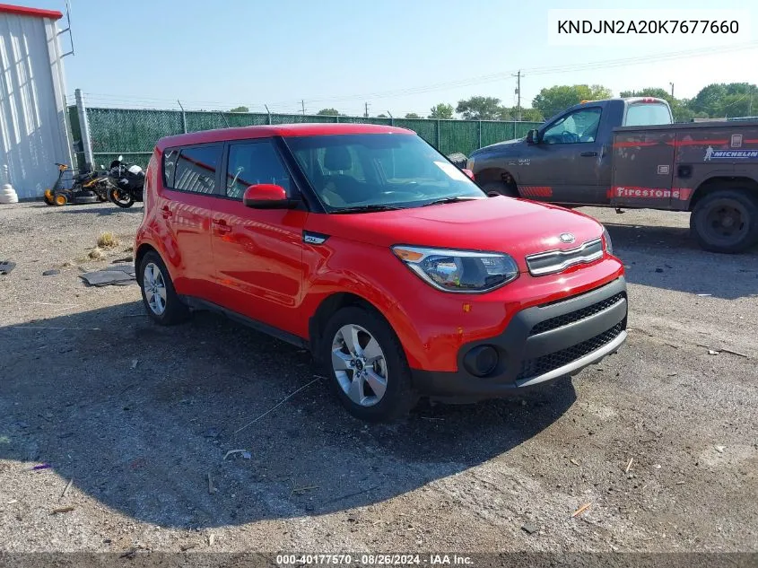 KNDJN2A20K7677660 2019 Kia Soul