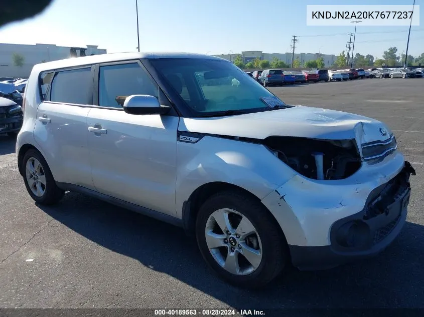 KNDJN2A20K7677237 2019 Kia Soul