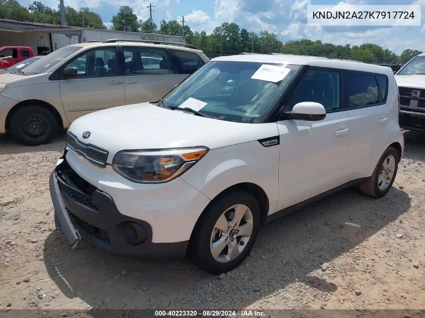 KNDJN2A27K7917724 2019 Kia Soul