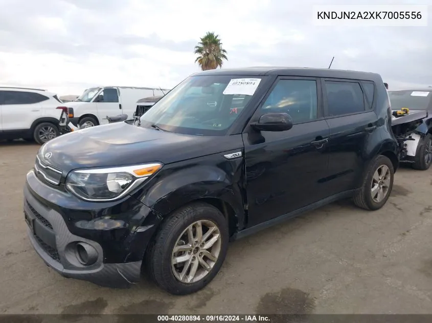 KNDJN2A2XK7005556 2019 Kia Soul