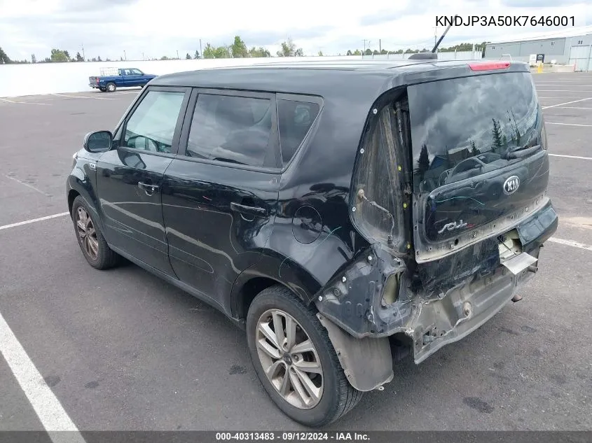 KNDJP3A50K7646001 2019 Kia Soul +