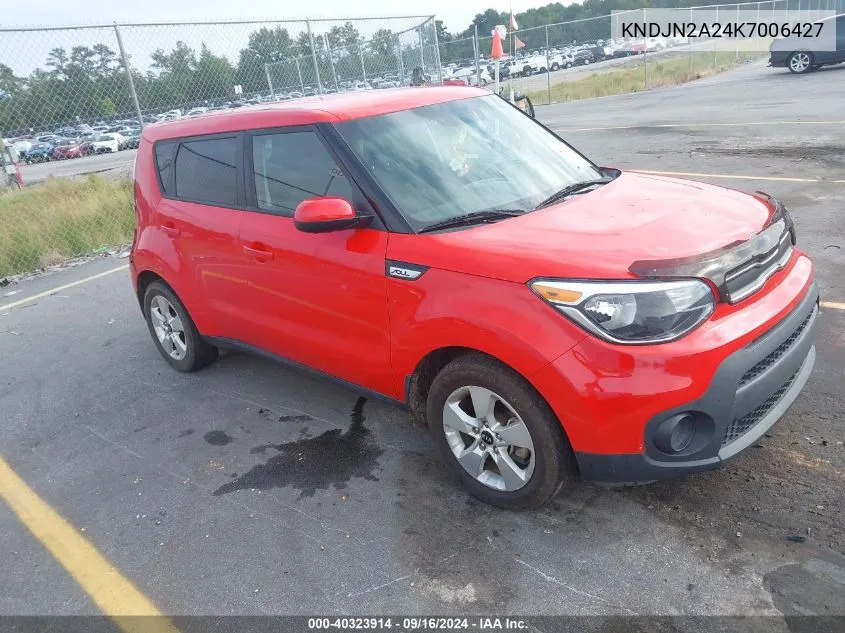 KNDJN2A24K7006427 2019 Kia Soul