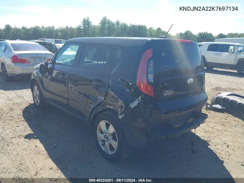 KNDJN2A22K7697134 2019 Kia Soul